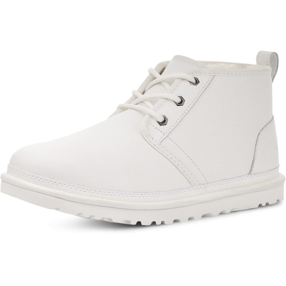 Ugg Neumel Leather Chukka Boot Men's Size 9 White (NEW!)
